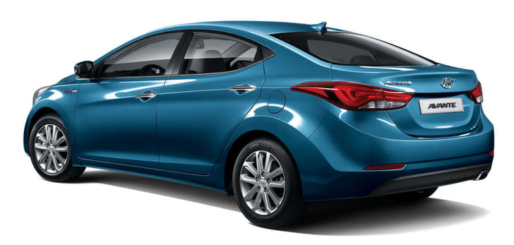 Hyundai Elantra facelift photo gallery
